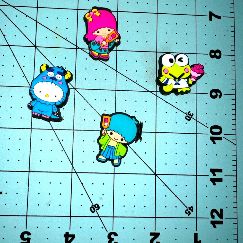 Twin Star / Hello Kitty Jewels for Croc style shoes. bundle and save